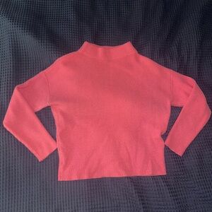 Ann Taylor Pink Ribbed Sweater